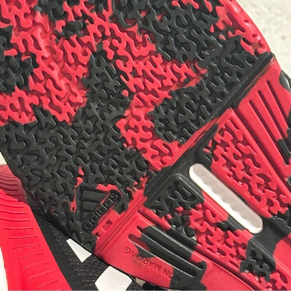 NWT Adidas Crazyflight Bounce Volleyball Sneaker Shoes Black Red White US 8 - Picture 6 of 17